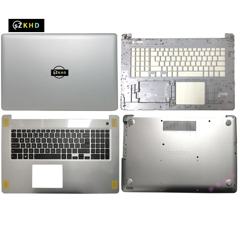 New For DELL Inspiron 17 5770 5775 P35E Screen Back Shell Top Case Bezel Palmrest Upper Case Keyboard Bottom Cover Optical Drive