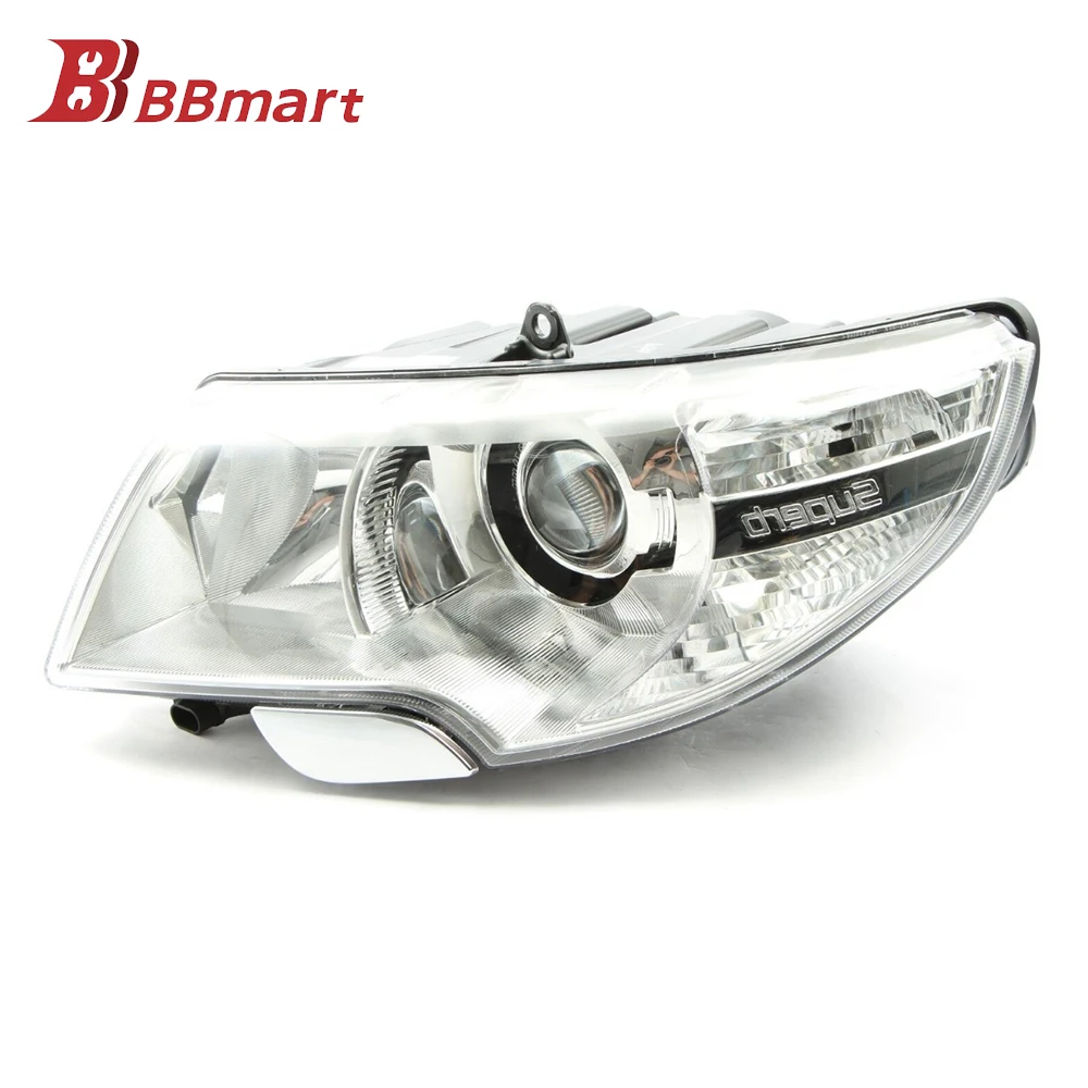 

3T1941017E BBmart Auto Parts 1 Pcs Front Halogen Twin Headlight Headlamp Left For Skoda Superb Car Accessories