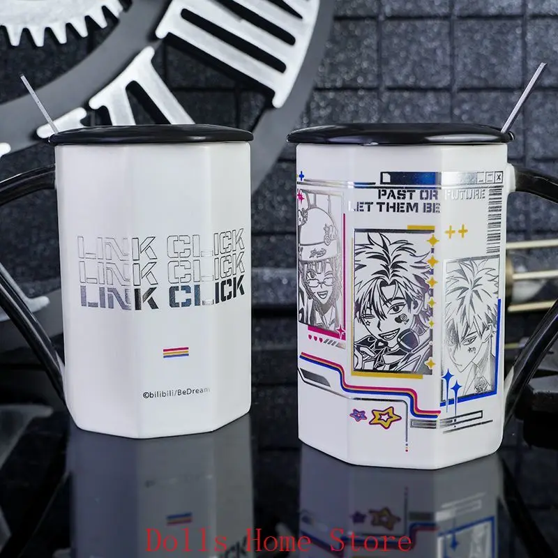 

Link Click Vein Lucas Charles Cheng Xiaoshi Mug Cup Ceramic Coffee Water Cup 2026 Anime Cosplay Student Xmas Gift