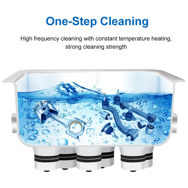 2L 6L Ultrasonic Cleaner With Double-Frequence Digital Portable Washing Machine 40KHz Ultrasound Jewelry, Watches Home Appliance