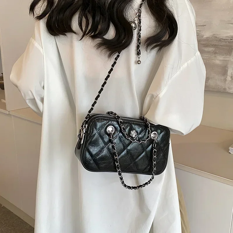 

2025 Summer New Arrival! Women's High - Quality Diamond Quilted Chain Handbag, Exuding Sophisticated Style and Fashion Appeal