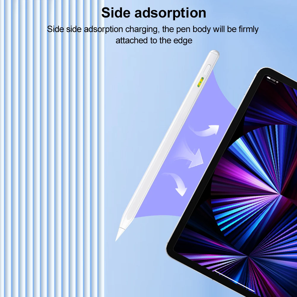 Stylus-Stift, Neigungsempfindlichkeit, magnetischer Stift, Handflächenabweisung, aktiver Bleistift, schnellere Aufladung für iPad Pro 12,9/11/13 Zoll M4