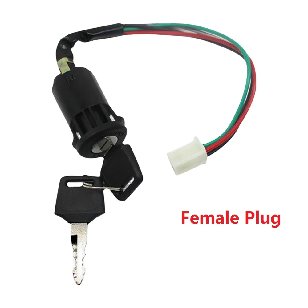 50cc-150cc Quad 4 Wheeler ATV Ignition Switch For Suzuki Dirt Pit Bike Fit Honda Motorcycle Wire Start Switch Door Locks 2 Key