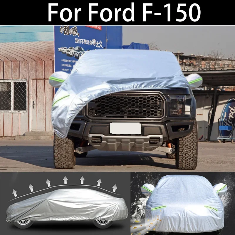 

For Ford F-150 winter Car Cover Dustproof Outdoor Indoor UV Snow Resistant Sun rain Protection waterproof hail cover for car