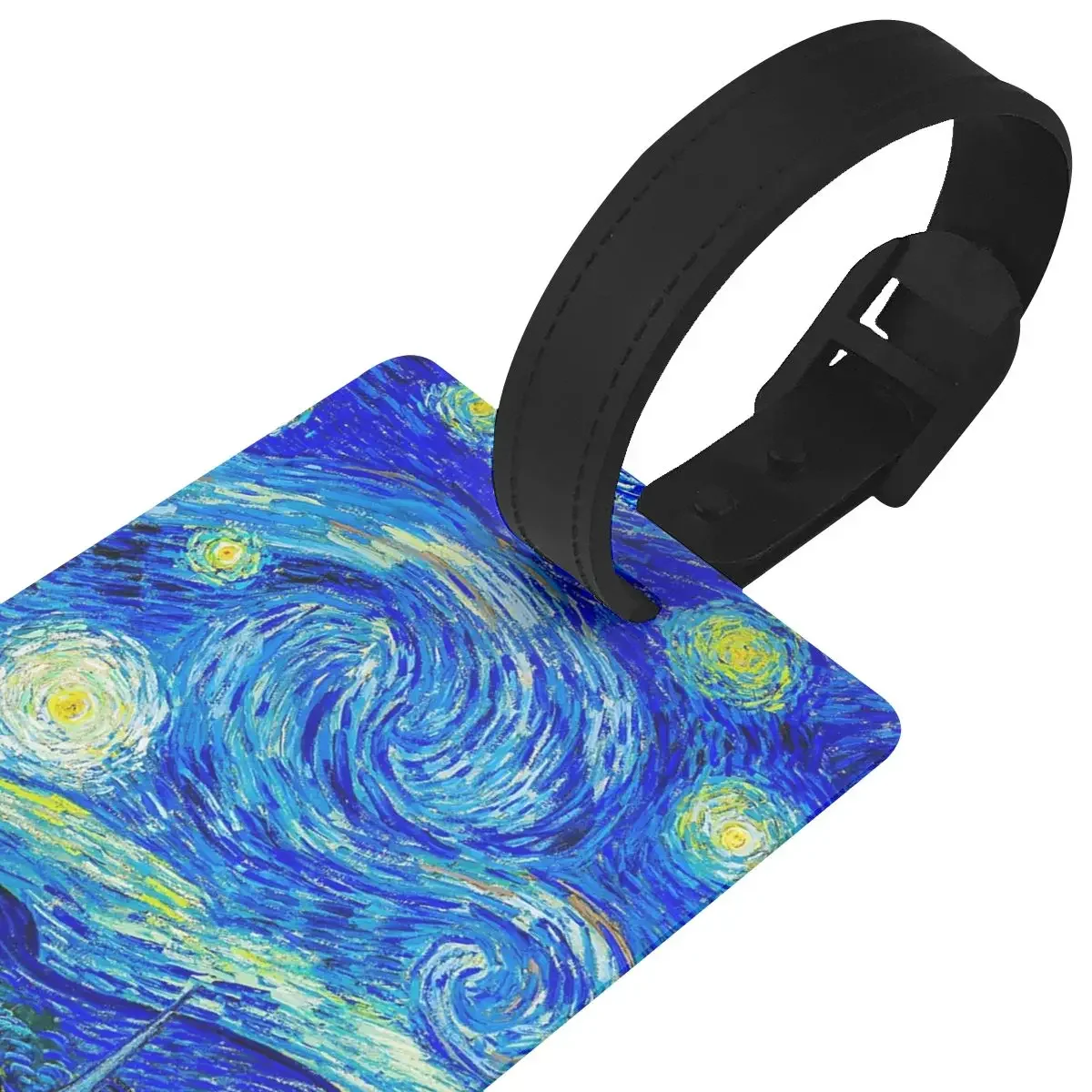 Zawieszki do bagażu Starlight Night Van Gogh Akcesoria do walizek Podróżne zawieszki do bagażu z PVC Przenośny uchwyt na etykiety ID Imię Adres