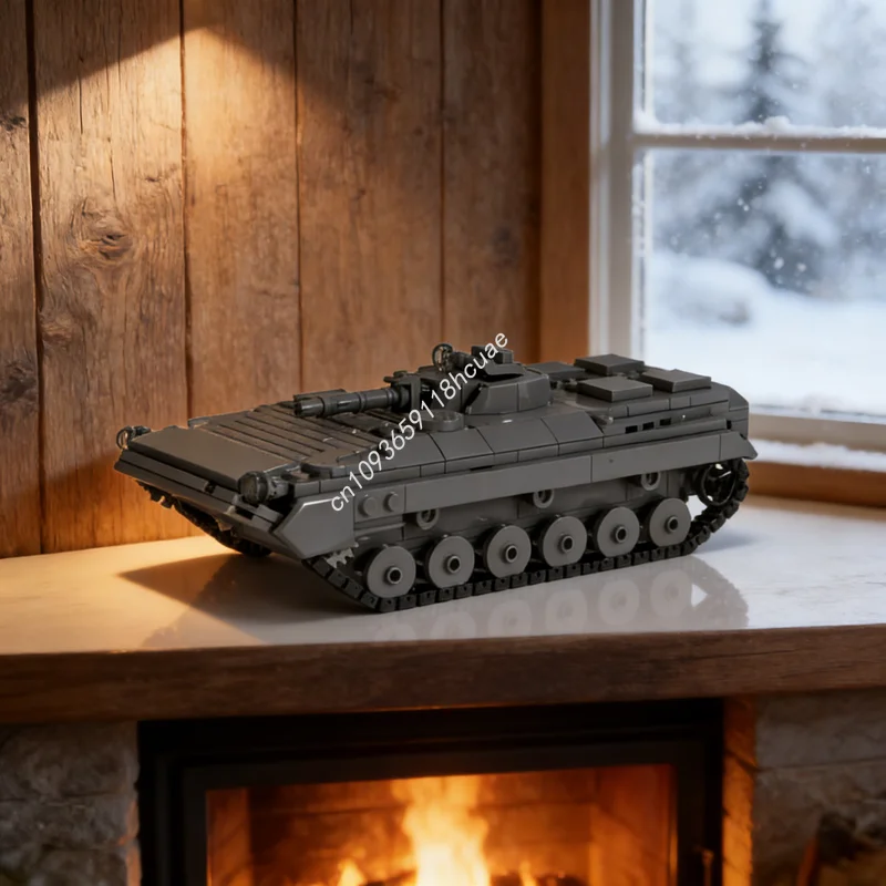 592 個 MOC クリエイター BMP 1 デラックスモデルビルディングブロック組み立てクリスマスギフト DIY 建築クリエイティブおもちゃ教育アイデア