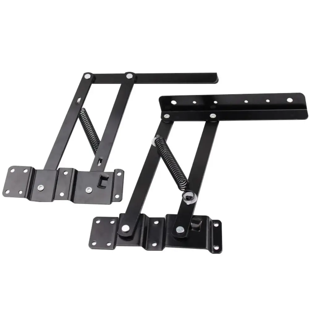 

1 Pair Foldable Top Lifting Frame Metal Practical Table Lid Lifters Durable Convenient Furniture Accessories Tea Coffee Table