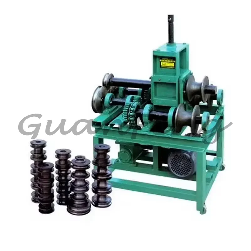 Vertical stainless steel round pipe electrical steel rod bending machine