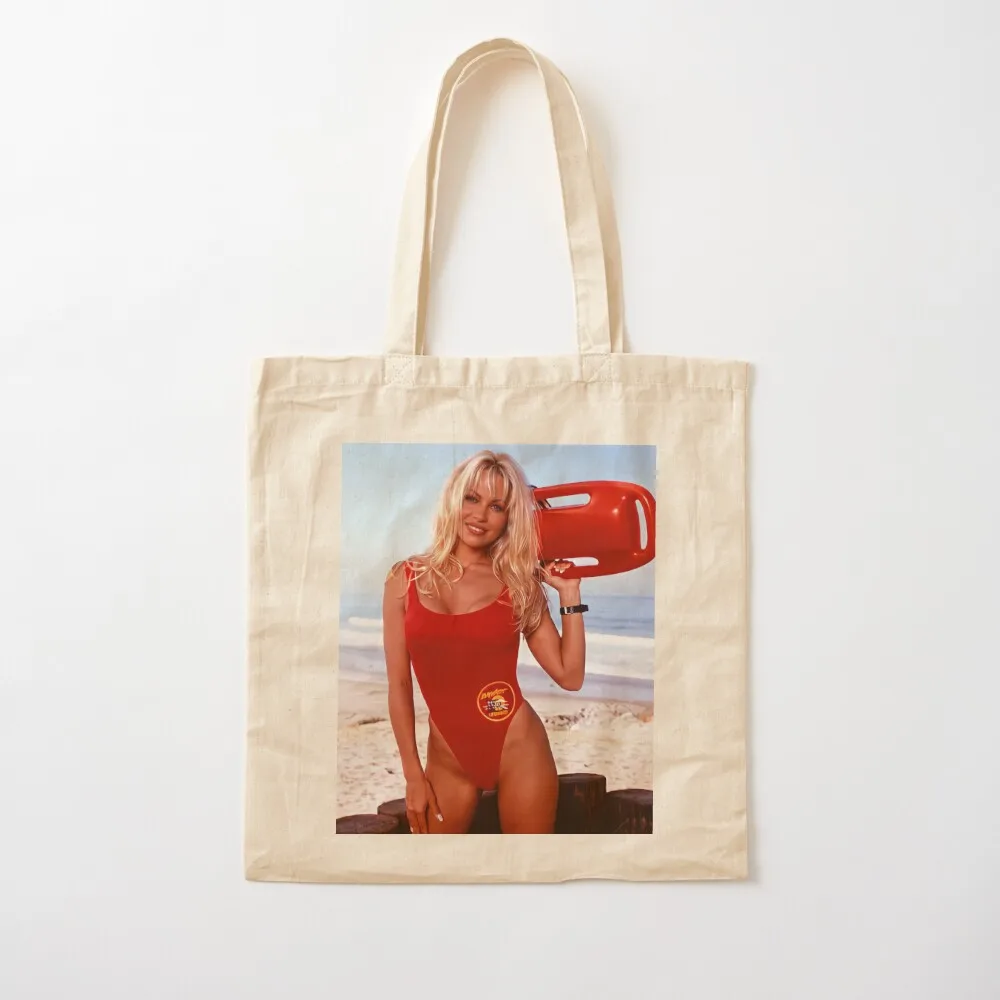 

Pamela Anderson Tote Bag canvas shopping bag Lady bag tote