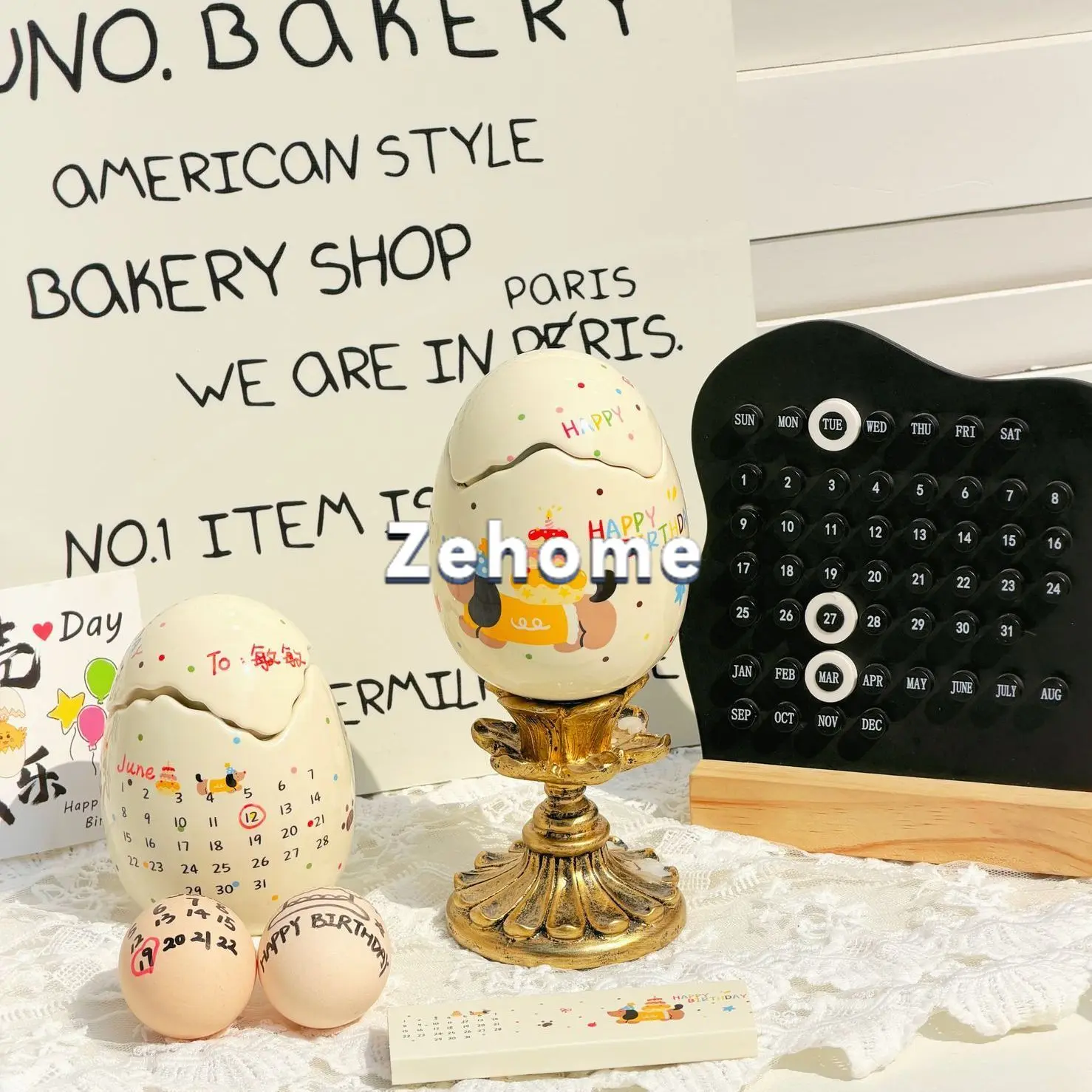 Shell Day Birthday Egg Scented Candle Boy and Girl Girlfriend Meaningful Eggshell Birthday Gift Indoor Fragrance Gift Box