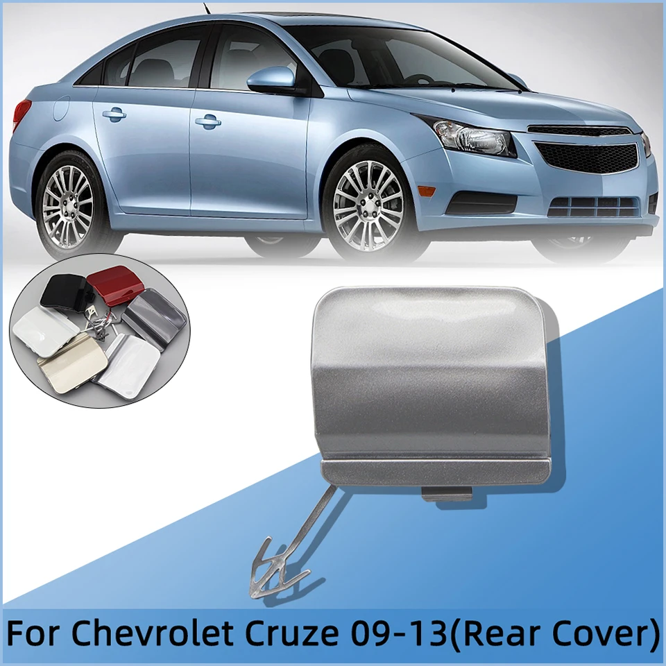 For Chevrolet Cruze 2009 2010 2011 2012 2013 Car Rear Bumper Towing Hook Eye Cover Lid Tow Hook Hualing Trailer Cap Shell Trim