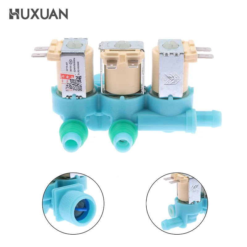 

New Electric Water Inlet Solenoid Valve For DC62-00266E XQB140-D88S XQB160-D99I/SC Washing Machine Part