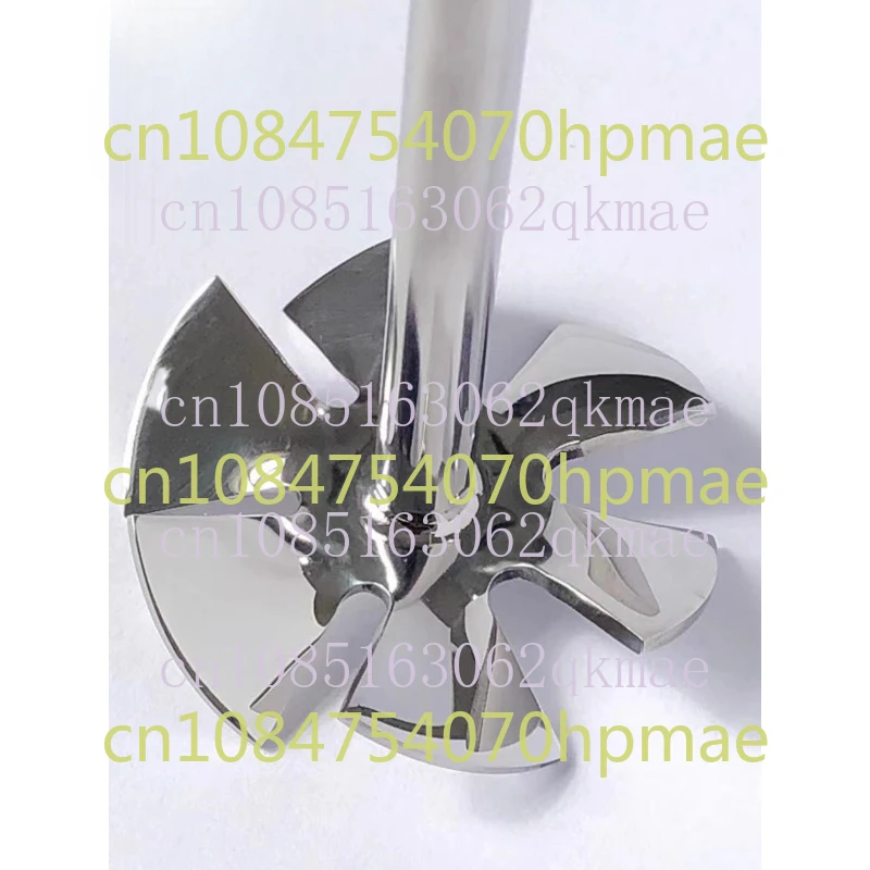 Laboratory Stirring Paddle Propulsion Stainless Steel Turbine Six-Blade Dispersion Fan Type