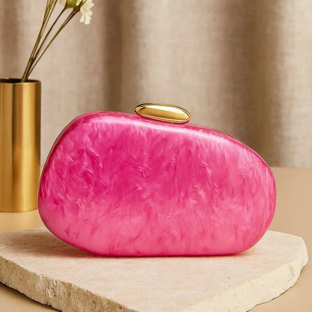 

Новая косая сумка через плечо, акриловая сумка специальной формы, модная.