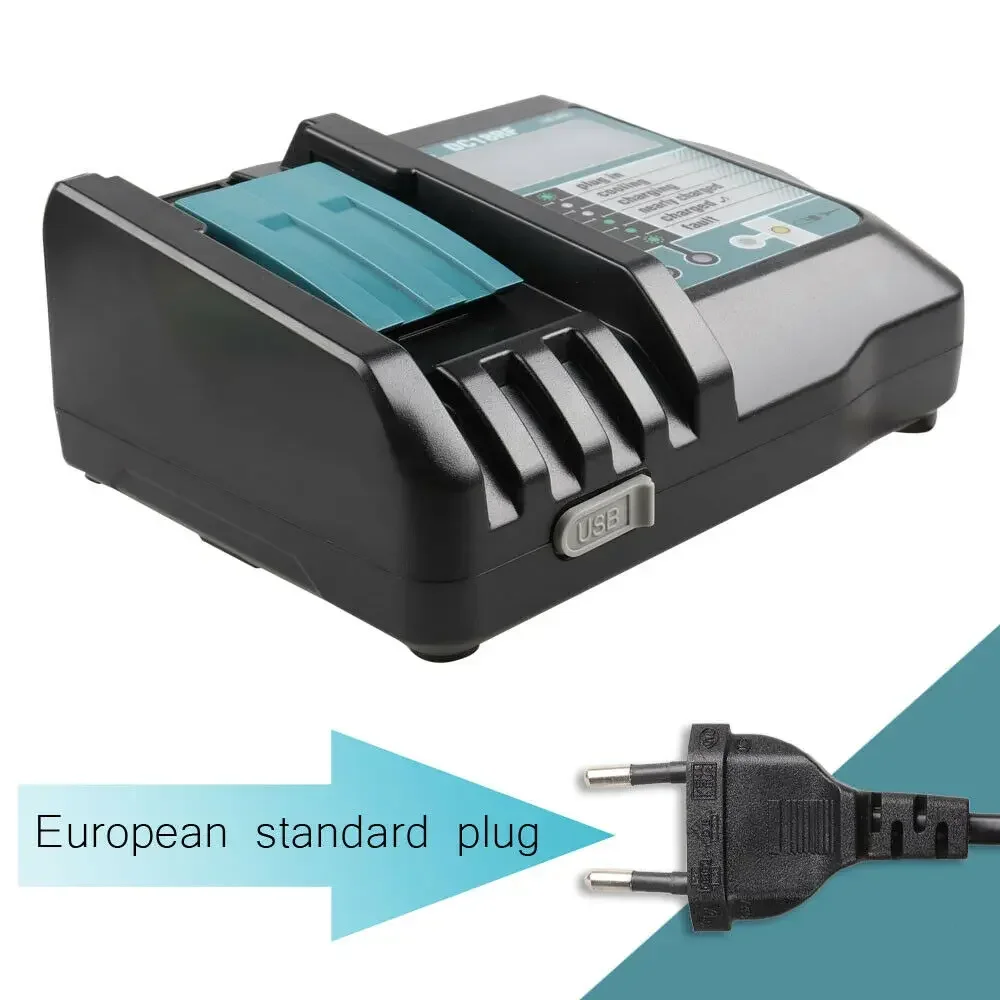 Neuester wiederaufladbarer 6,0-Ah-Akku für Makita 18 V Elektrowerkzeug BL1860 BL1850 BL1840 6000 mAh Akku für Makita 18 V Ersatz