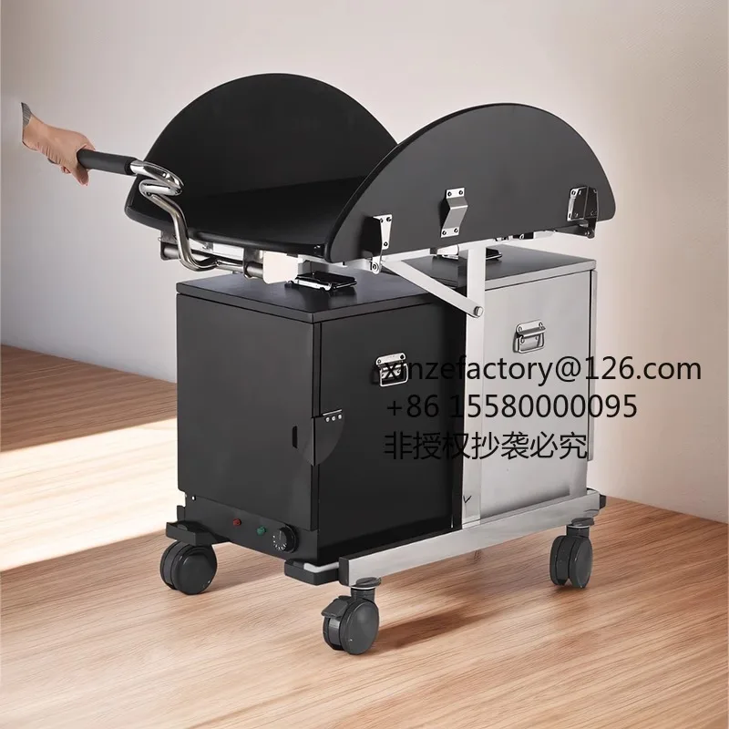 

Factory Direct 2026 Top RatedStar hotel suite room food delivery cart luxury hotel restaurant mobile dining table can be equippe