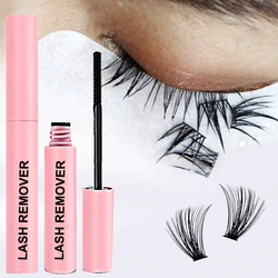 Cluster Lash Glue Remover 5ML Soothing Oil Lash Glue Remover Mascara Wand Eyelash Extension Remover Self Use at Home