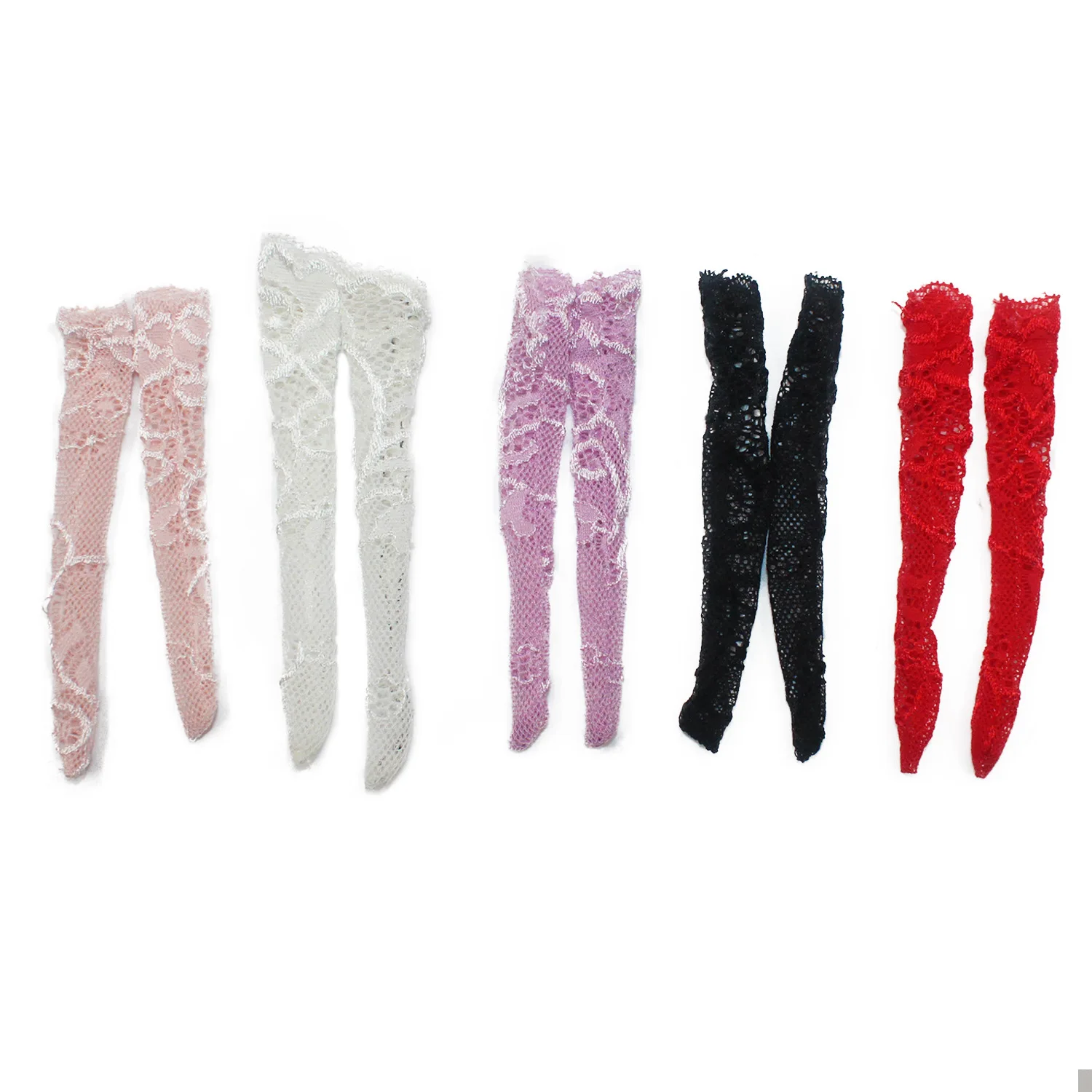 Mini collants résille à bas beurre BJD, bas en dentelle, leggings élastiques, accessoires de poupées 11,8 pouces, jouets pour filles, 1/6, 30cm