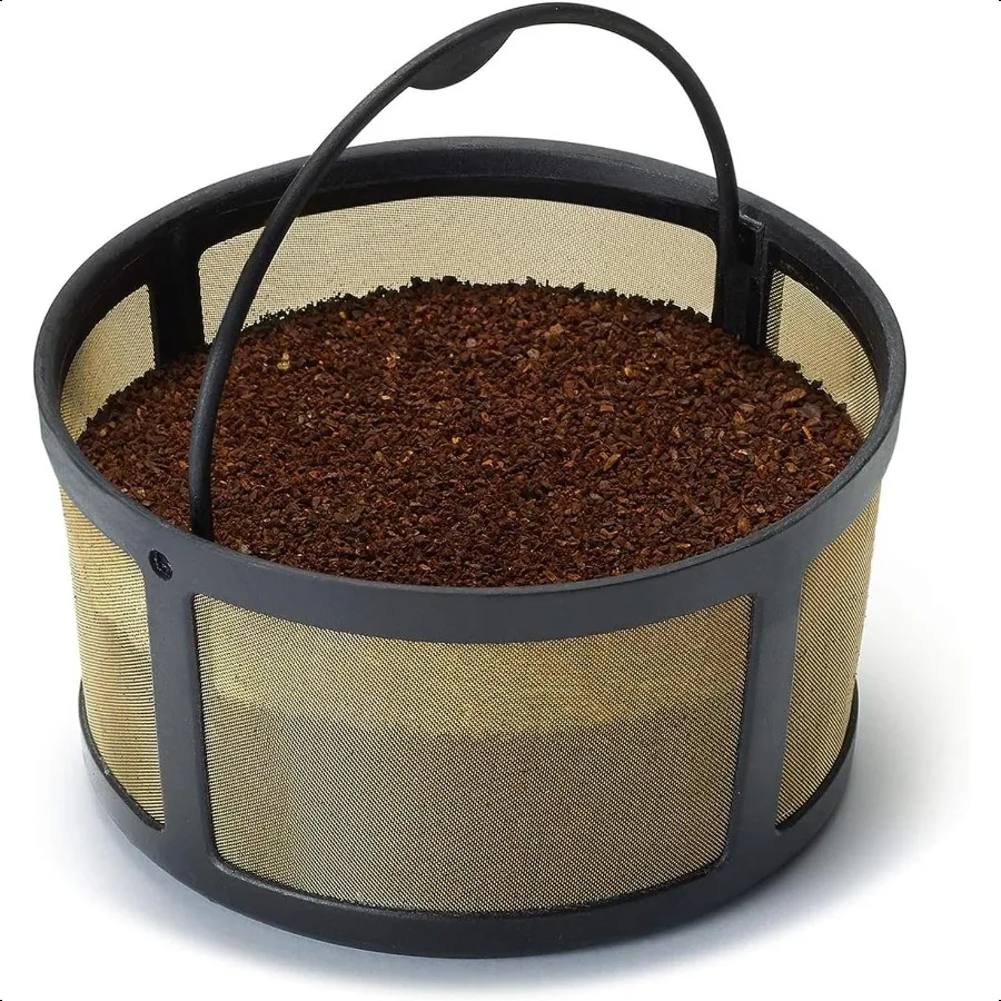 2 szt. Filtrów wielokrotnego użytku do kawy mielonej kompatybilnych z ekspresami Keurig Essentials i KDuo, tylko 812 filiżanek, koszyk z siatki na kawę mielonej, ekologiczny