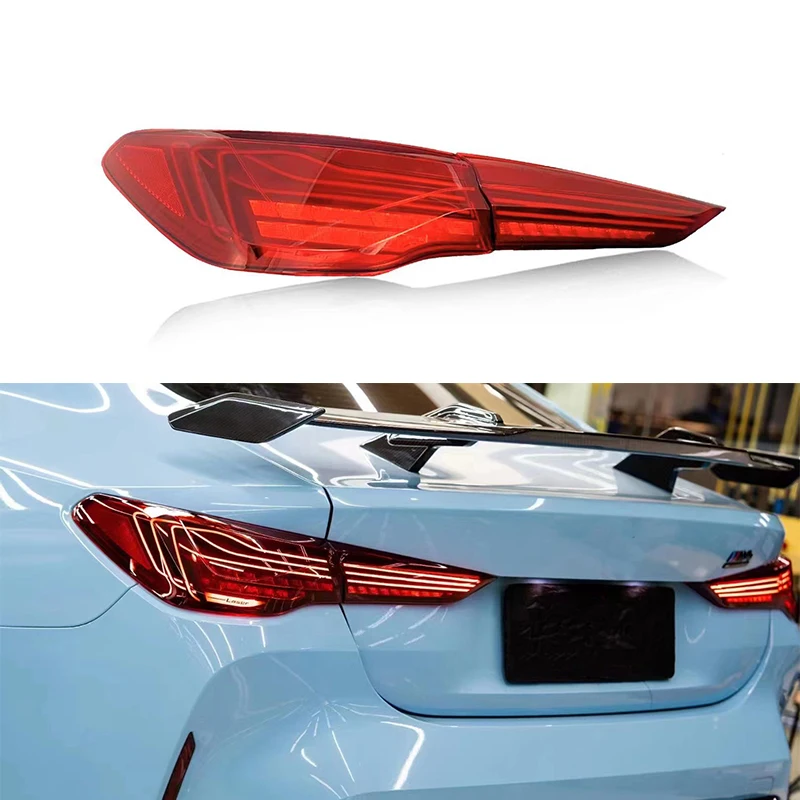 2020 Year+ Taillights for 4S G22 G23 G26 G82 G83 to M4 style Tail lamp for G22 G82  old to new Tail light Back Lamp