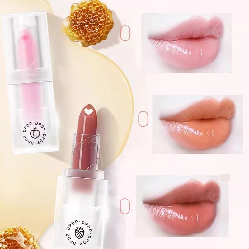 Dpdp Lippenstift Farbwechsel Lippen balsam leichte Lippen linien feuchtigkeit spendend feuchtigkeit spendender Lippen schutz Antihaft becher flüssiger Lip gloss