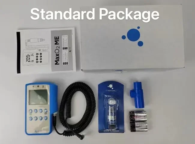 Analizador Detector de gas O2 con alarma inteligente Monitor MAXTEC MaxO2 ME Analizador con sensor