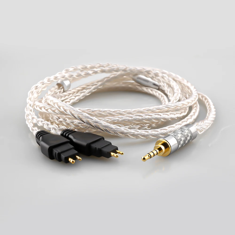 Chifi 16 rdzeniowy 99% posrebrzany 2.5/3.5mm 4.4mm 4pin XLR kabel do słuchawek dla Sennheiser HD580 HD600 HD650 HDxxx HD660S HD58x HD6xx