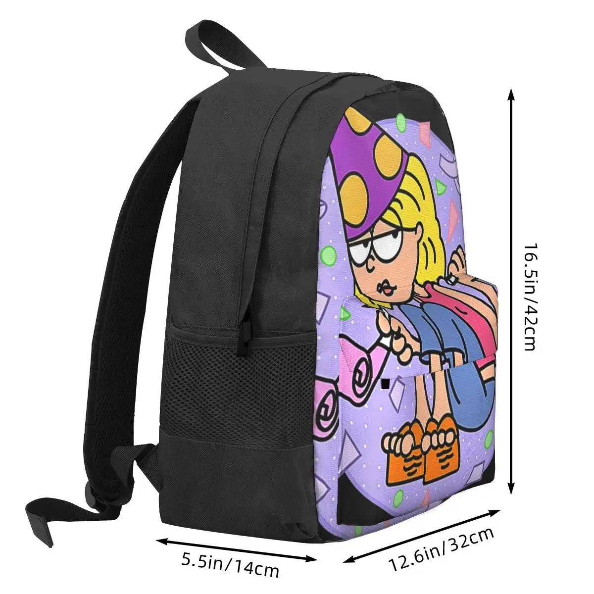 Lizzie Mcguire Backpacks Boys Girls Bookbag Children School Bags Cartoon Kids Rucksack Travel Rucksack Shoulder Bag