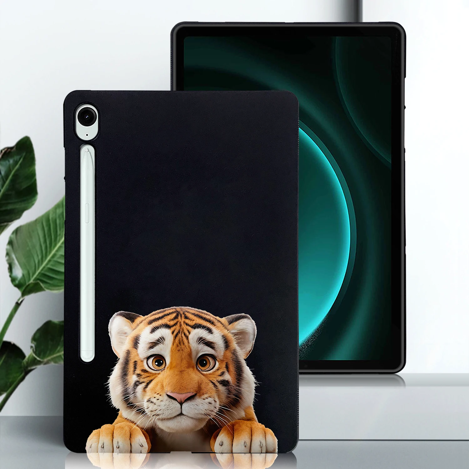 

Case for Samsung Galaxy Tab S11 SM-X736B 11 inch 2025 11" Painted Decorated TPU Back Cover Tablet Protective Cover