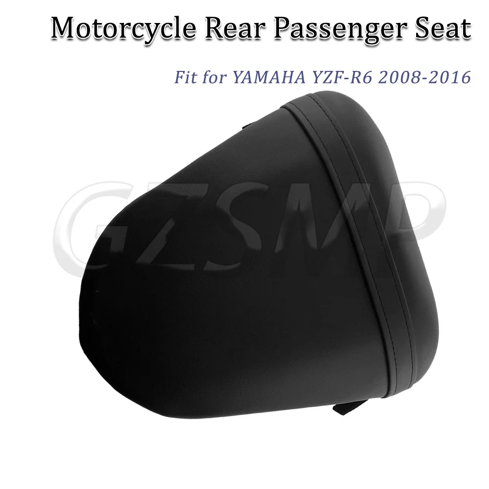 Motorcycle Rear Passenger Seat Cushion Pillion Pad Fit For YZF-R6 YZF R6 YZFR6 2008-2016