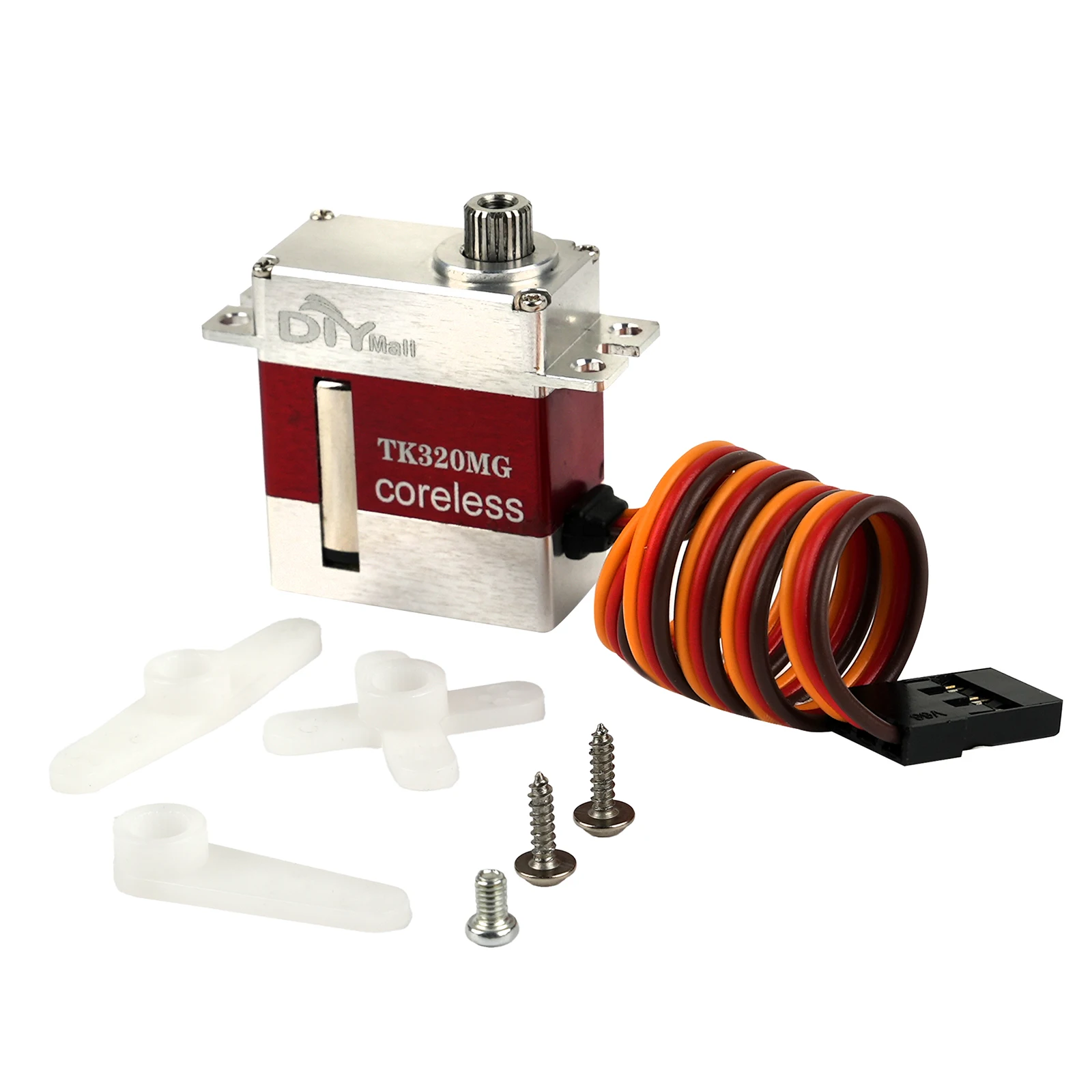 20 جرام TK-320MG أجهزة رقمية صغيرة 180/270/360 درجة وظائف طاقة المحرك Coreless لتقوم بها بنفسك أجزاء الماكينات الصغيرة لطائرة روبوت