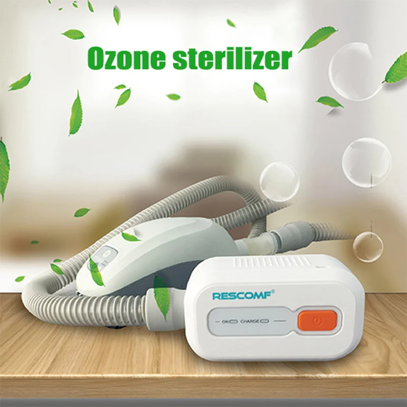 Home Portable Respirator Ozone Sterilization  Auto CPAP BPAP Cleaner Disinfector  Air Purifier  2200mAh Sleep Apnea Anti Snoring