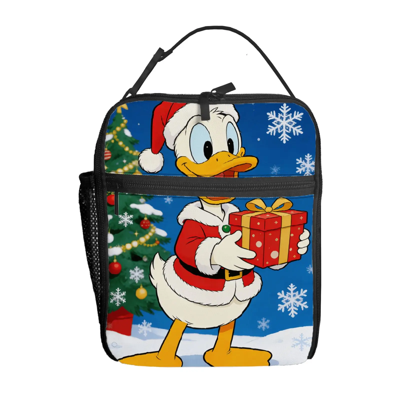 

Сумка для обеда с Дональдом Даком, 1 шт., высококачественная, милая, повседневная, для вечеринок, пикников, школы, в подарок, для ежедневного использования