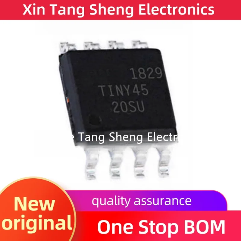 New ATTINY45-20SU INY45-20SU Patch SOP8 8-bit microcontroller AVR single chip chip electronic ic