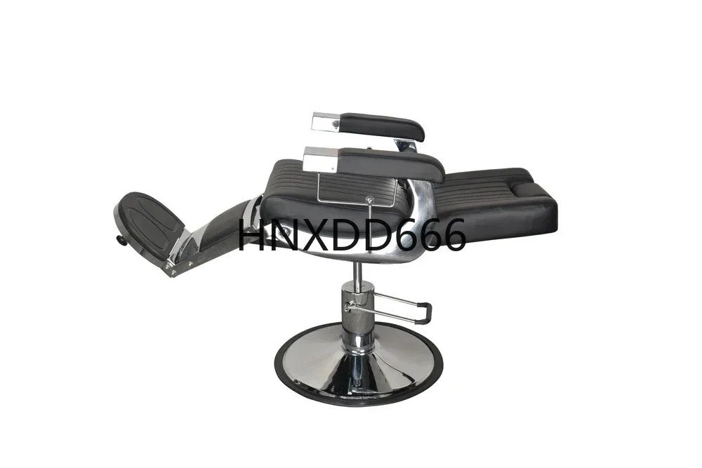 Schwarzer Salon-Friseurstuhl