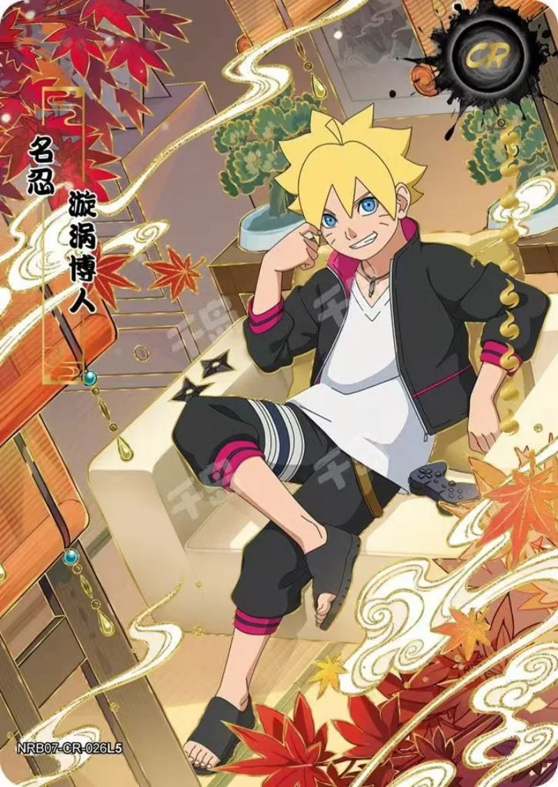 KAYOU ของแท้ Naruto การ์ด T2w7 Chapter of Soldiers Ninja World CR Uzumaki Naruto Momochi Zabuza บทบาทอะนิเมะคอลเลกชันการ์ดของเล่น