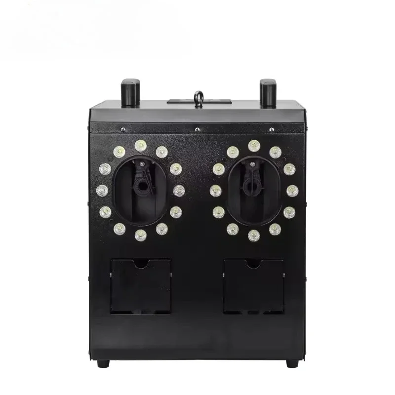 

Свадебная машина для тумана с двумя выходами RGB LED Bubble