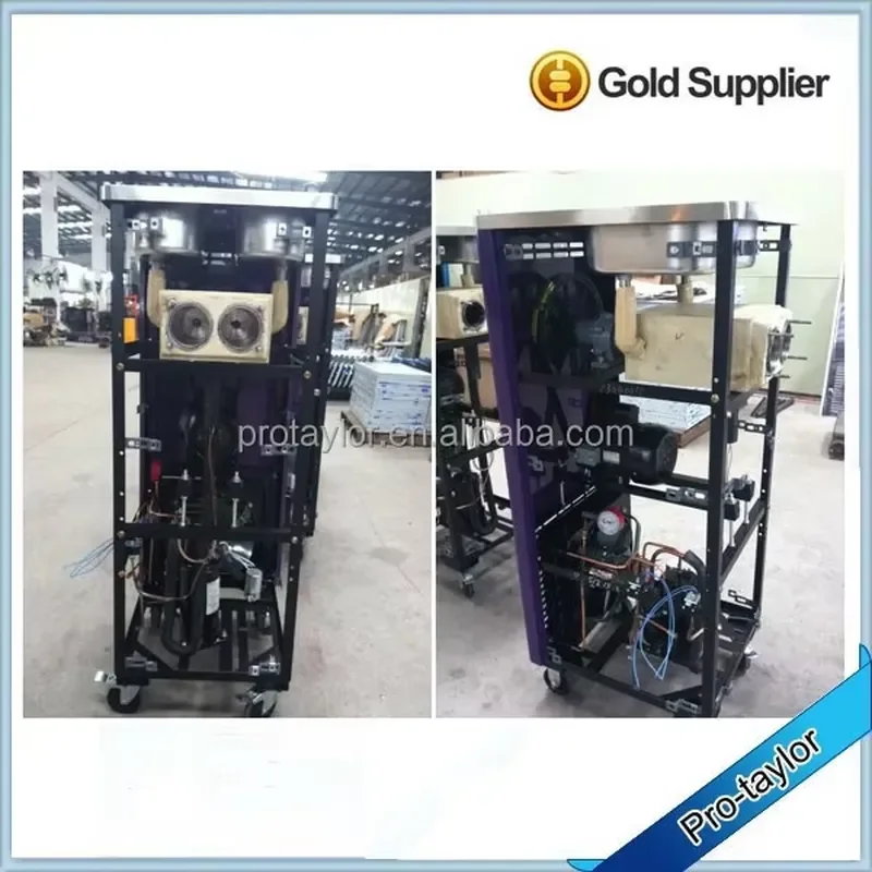 Hot sale 2+1 mixed flavour soft ice cream machine price