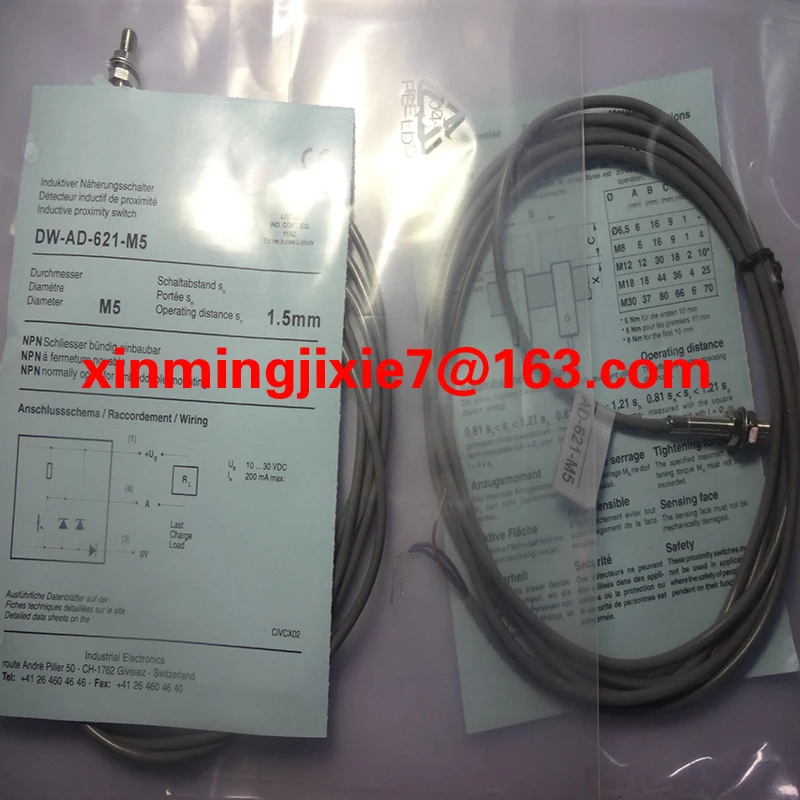 sensor  DW-AD-621-M5 DW-AD-622-M5 DW-AD-623-M5 DW-AD-624-M5 DW-AD-501-M5 DW-AD-502-M5 DW-AD-503-M5  proximity switch