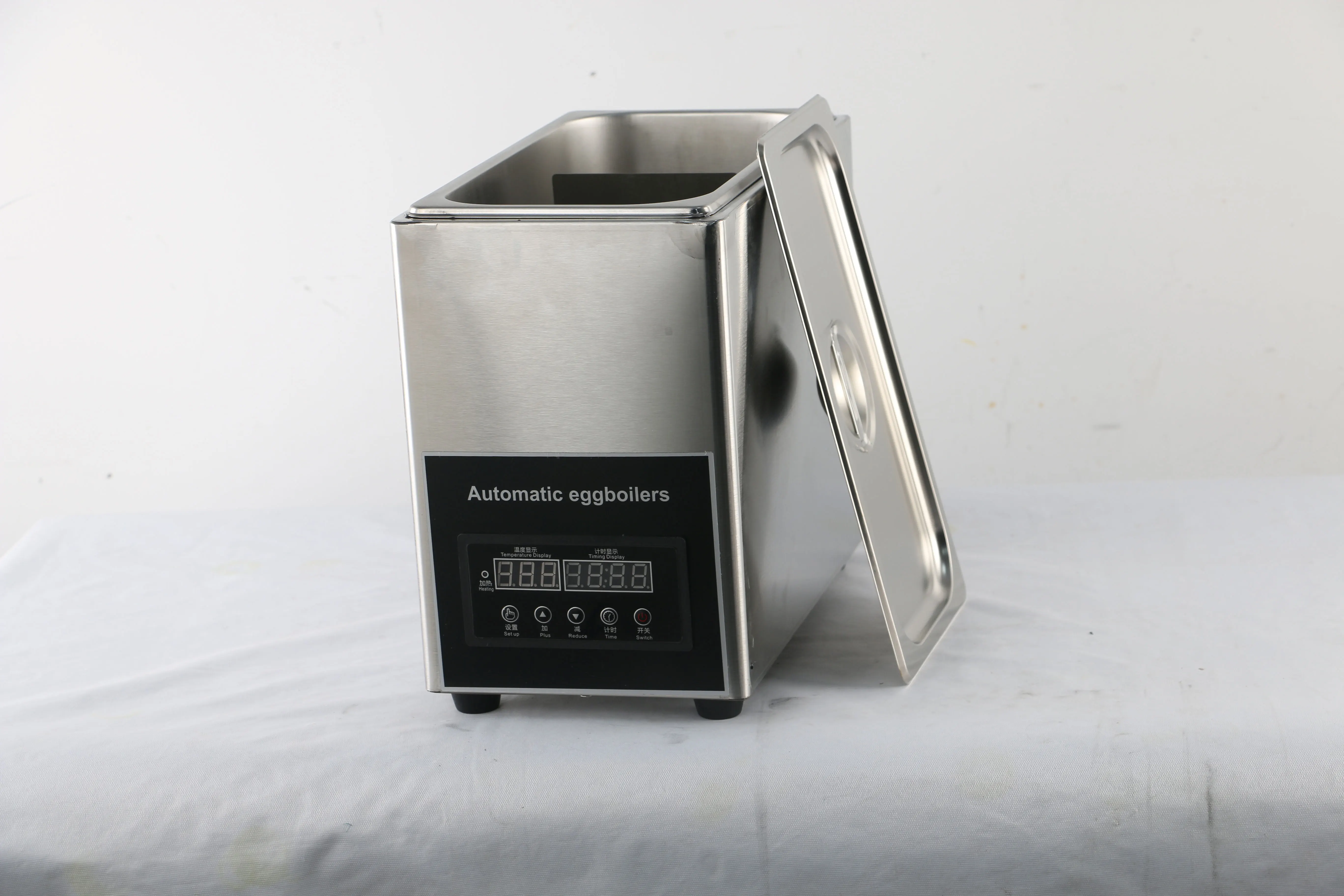 SY-90 Automatic Stainless Steel Restaurant Eggs Machine With Timer Electric Digital Commercial Egg Boiler