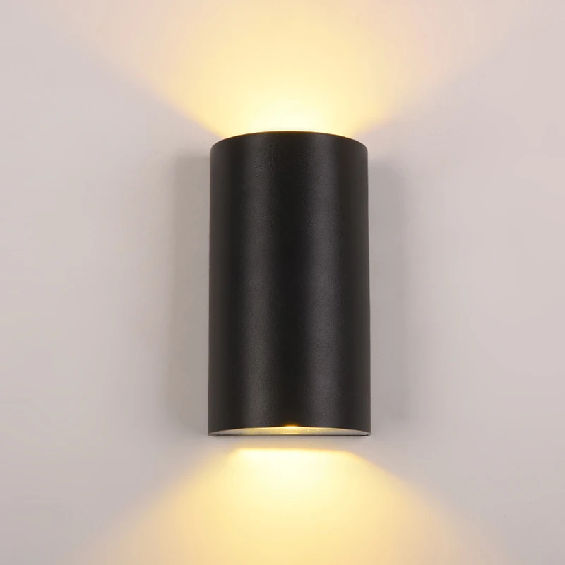 LED Wall Lamp Aluminum Outdoor IP55 Waterproof Up Down Wall Light For Home Stair Bedroom Bedside Bathroom Corridor Lighting