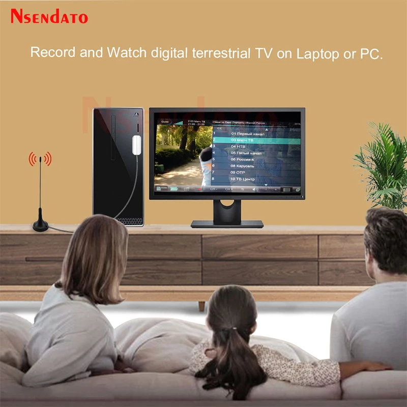 Digital DVB T USB TV Stick sintonizador Dongle DVB-T TV Stick USB2.0 DVBT HDTV TV sintonizador receptor dongle con Control remoto antena IR