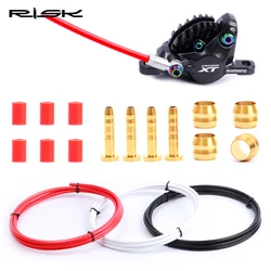 RISK Bicycle Hydraulic Disc Brake Hose Kit Tube Pipe Housing Set For Magura Sram SM-BH59 BH90 Compression Bushing&Needle