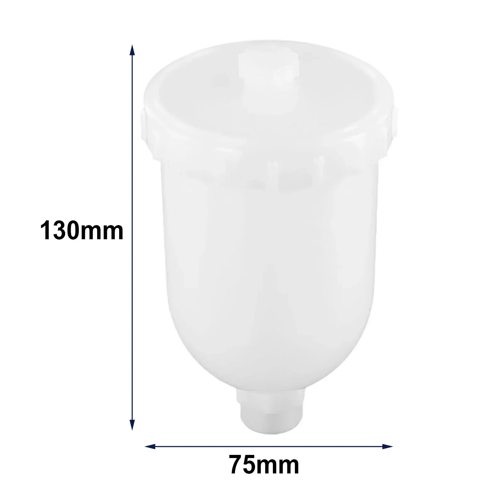 280ml Plastic Paint Pot Manual Mini Spray Paint Cup For H2000 HVLP Low Environmental Sprayer Pneumatic Tools Accessories