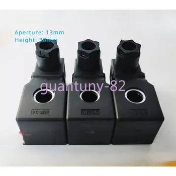 유압 솔레노이드 밸브 코일 조리개 제어 밸브, 13mm 높이 38mm, AC220V, DC24V, 1PC