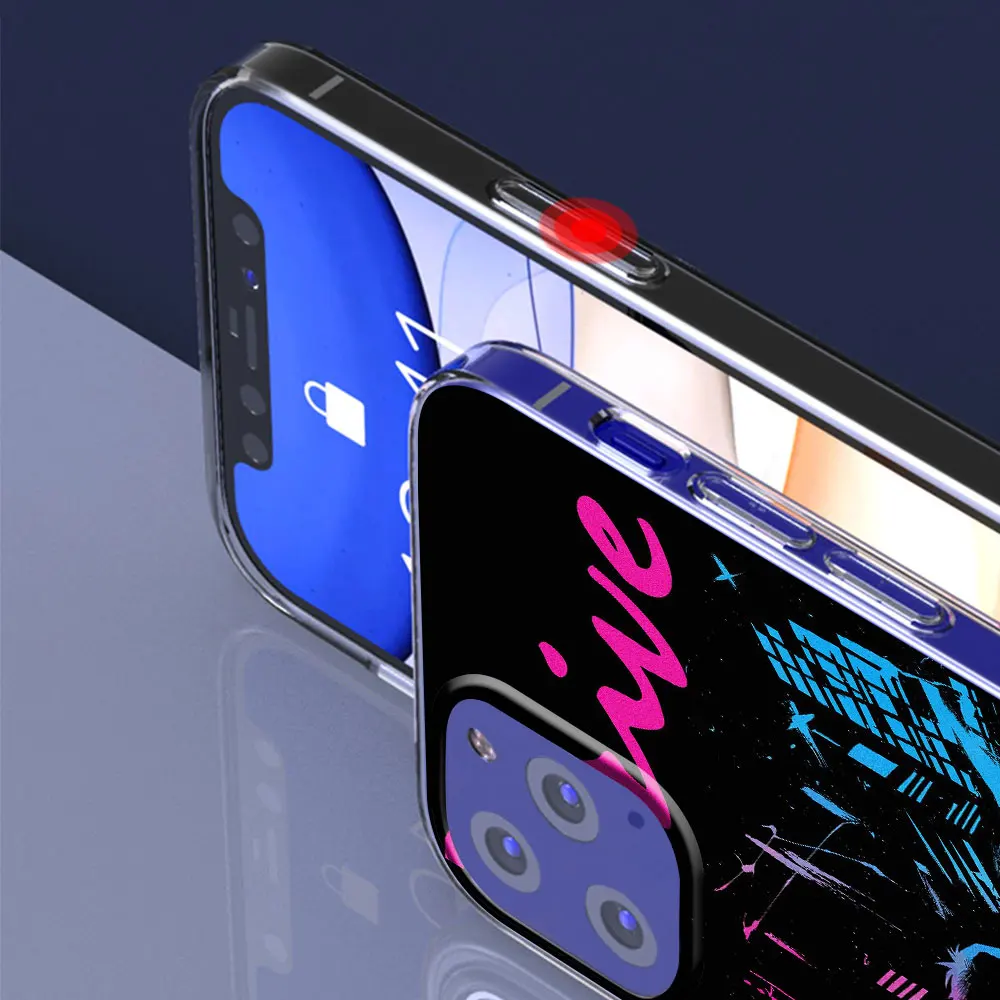 Drive Art Ryan Gosling Case for Apple iPhone 11 15 Plus 13 12 Mini 7 8 X XS XR 14 Pro Max Transparent Silicon Mobile Phone Cover image 5