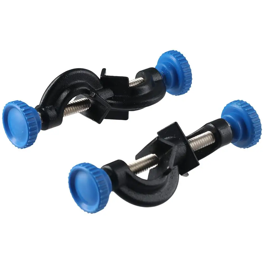 알루미늄 합금 직각 랩 스탠드 클램프 거치대, 최대 18mm 직경 보스 헤드 로드 거치대, 4 팩