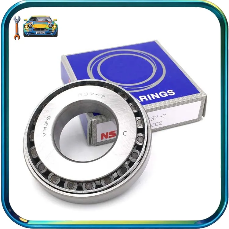 Tamanho 37x77x12x17mm da caixa de engrenagens do rolamento de rolo cônico R37-7