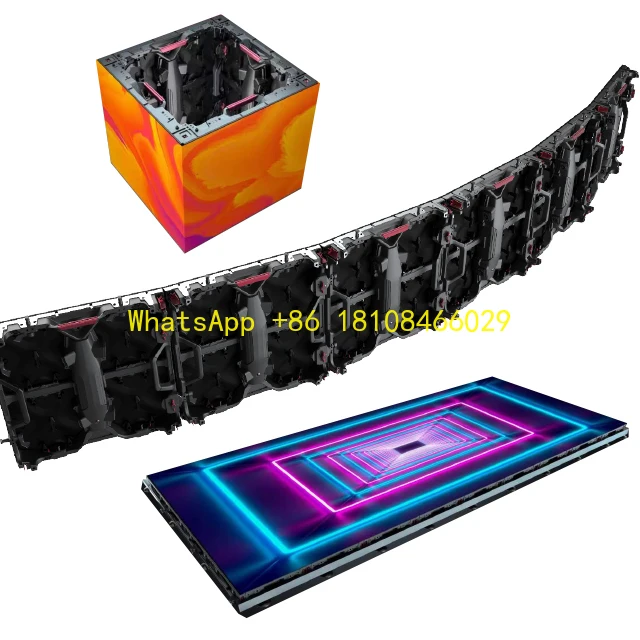 스튜디오 촬영용 가상 제작 영화 배경 벽 배경막 LED 패널 디스플레이 화면