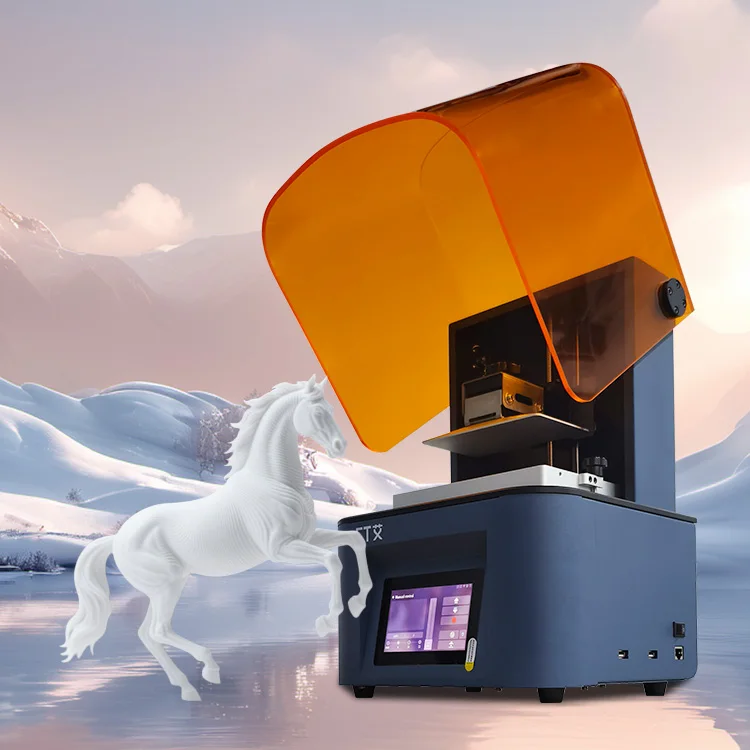 

Desktop Level Printer Is Simple And Easy For Beginners To Use. It Specializes In Making Character Models And Resin Printers